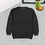 Full Sleeve Sweat Shirt - Black