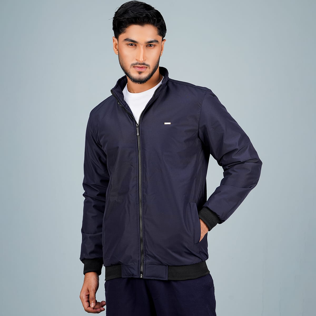img_6931d38b98204 Stylish Casual Padding Jacket For Men - Image 1