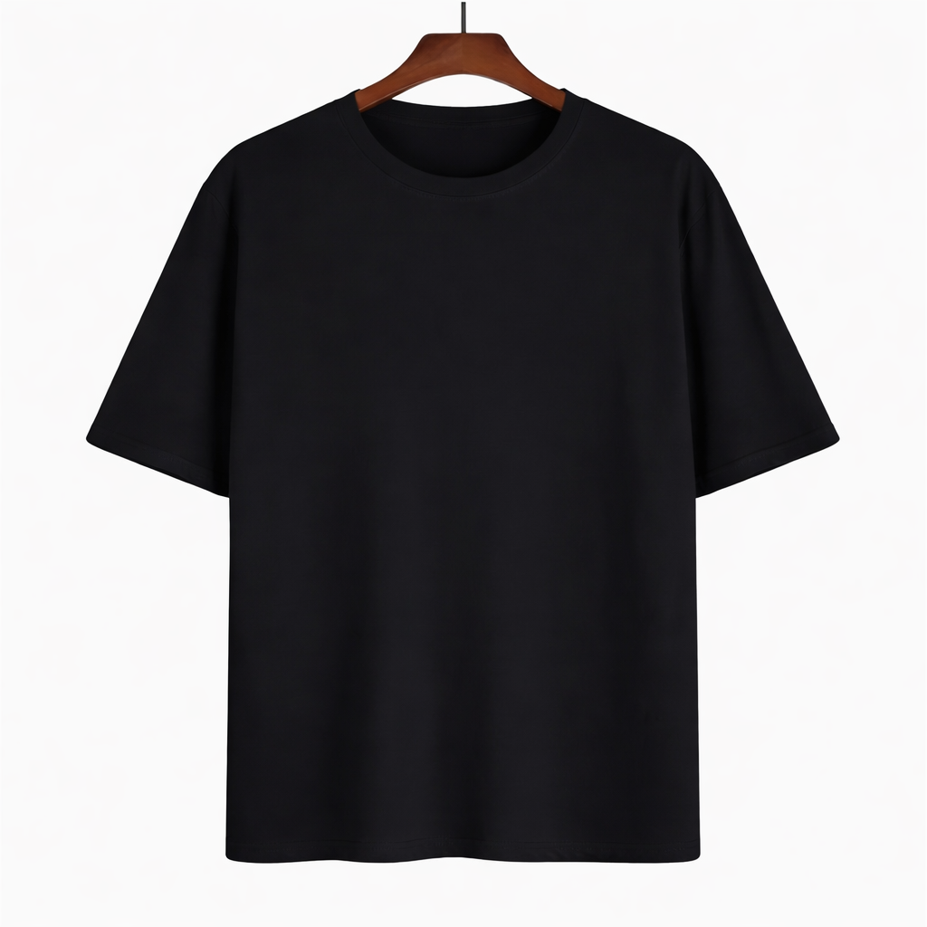 ChatGPT Image Feb 5, 2026, 11_19_34 PM Premium Cotton Drop Shoulder Solid Tshirt 22132 relaxed fit breathable cotton fabric casual daily wear Bangladesh