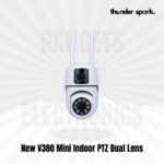 New V380 Mini Indoor PTZ Dual Lens Camera