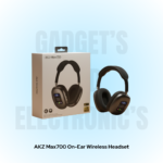 AKZ Max700 on-ear wireless headset black color – for men and women aged 15-40 in Bangladesh – SKU THDP-max700-78341