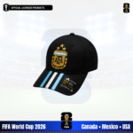 AFA Heavyweights Argentina World Cup Embroidered Cap – 3D Embroidery | Adjustable Snapback | Premium Cotton | Football Fan Gift - Image 2